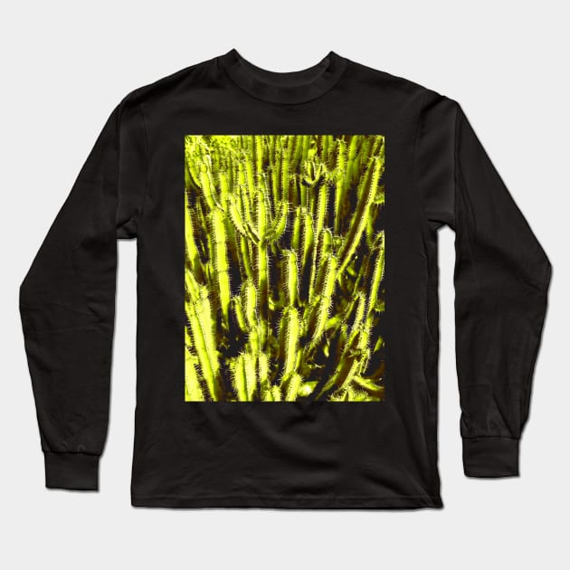 Cacti Long Sleeve T-Shirt by Alchemia